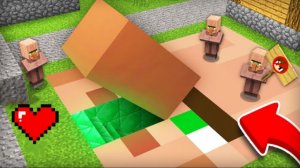 ЖИТЕЛИ ПОСТРОИЛИ БУНКЕР ТОЛЬКО ДЛЯ ЖИТЕЛЕЙ В МАЙНКРАФТ | MIKHA SENSER MINECRAFT