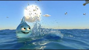 Снежинка-Путешественница. Песенка с мультфильмом для детей