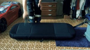 ускоренная чистка автомобильного сиденья