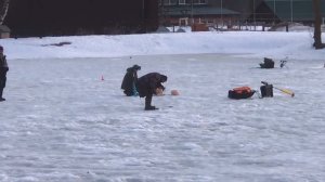 поимка форели на активную снасть