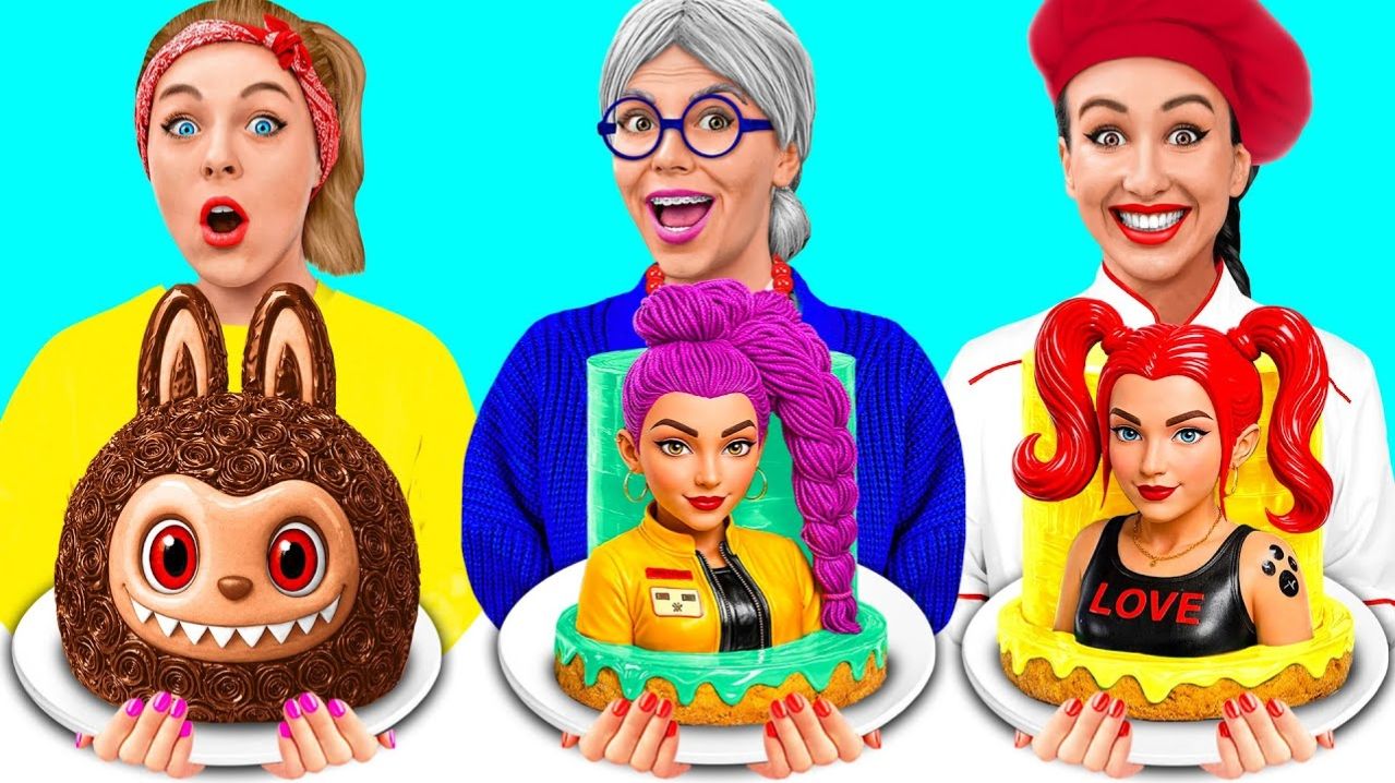 Кулинарный Челлендж! Я против Бабушки! Вкусные Кулинарные Хитрости от Mega DO Challenge