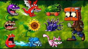 Зомби против растений! FUSION Plants vs Zombies ПвЗ PvZ Растения против Зомби