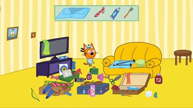 Три Кота / Развивающая Игра Для Детей. Игра Мультфильм Для Детей