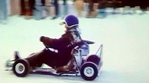 1987 год. Нефтеюганск. Соревнования по картингу