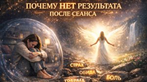 ПОЧЕМУ НЕТ РЕЗУЛЬТАТА ПОСЛЕ СЕАНСА