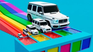 Машинки летают и прыгают! Развивающие мультики Машины помощники. Мультфильмы про машинки