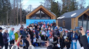 14 03 2026г станция Тайга  г Кызыл  РТ  IX лыжный марафон " Снежный Барс 2026"