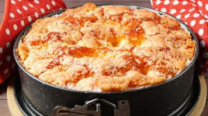 Знаменитый сахарный пирог! Пышный, мягкий и очень вкусный! Простой рецепт