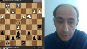 мастер ФИДЕ пропустил симпатичный ударчик под дых