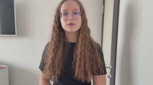 Романцова Варвара, 8 класс, "She Walks in Beauty" by George Byron, конкурс "The Pink of Perfection"