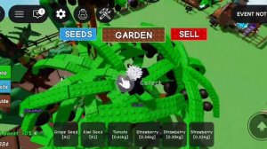 Роблокс вырасти сад
