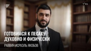 Духовная и физическая сторона Песаха. Р. Исраэль Якобов