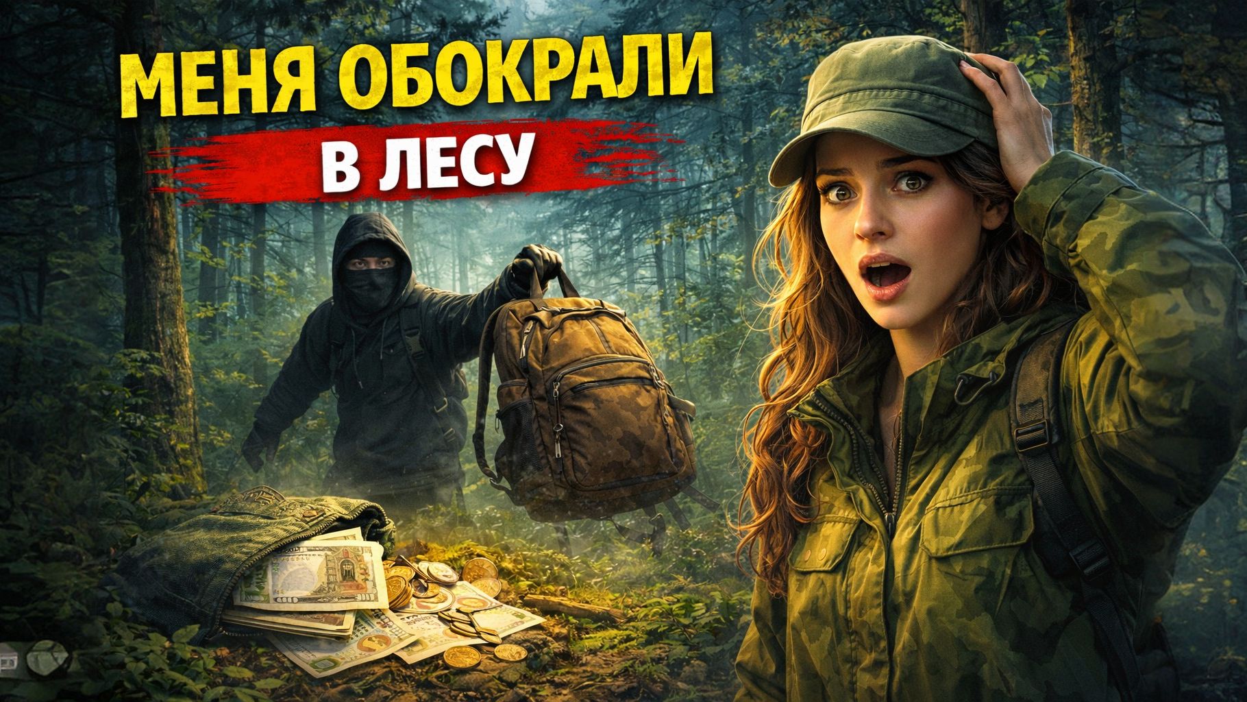 МЕНЯ ОБОКРАЛИ В ЛЕСУ