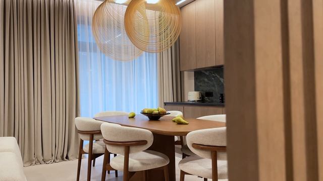 Пространство как путешествие — так ощущается эта кухня.