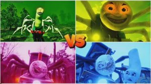 ПАРОВОЗИК ТОМАС ЕХЕ Против ЧУ ЧУ ЧАРЛЬЗА и СТРАШНОГО МОНСТРА 🚂 Мультик Битва Поездов