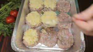 Я просто выкладываю сверху ФАРША начинку и получаю вкусный Ужин.