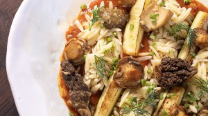 Вкусный Постный рецепт. Простой рецепт на каждый день. Макароны, грибы, кабачок