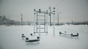 МП Спокойсткие в зимнем поселке