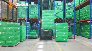 Узкопроходный штабелер Zowell VUE series man-up