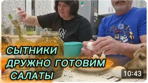 САМВЕЛ АДАМЯН, СЫТНИКИ, ДРУЖНО ГОТОВИМ САЛАТЫ..