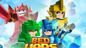 Играю в Бедварс в Blokman go.