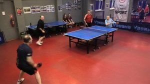 отбор Чирков/Стрижанов (1297) - Башмаков/Панов (968) 15.03 Парный турнир настольный теннис