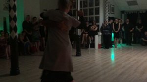 Tango. Elvira Malishevskaya y Adrian Frreyra.