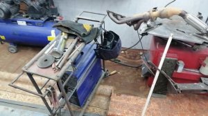 Очередная замена гофры глушителя ховер