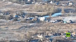 لقطات لمعارك تحرير بلدة سوبيتش في مقاطعة سومي