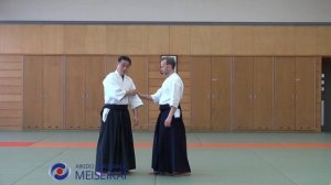 7.Aikido Katadorimenuchi Explained Kokyo Nage Shishiya Sensei Tokyo 2015