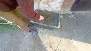 Навес из простыней.