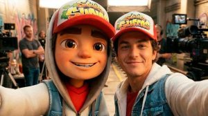 Что если SUBWAY SURFERS станет реальным Джейк, Трики, Фреш, Ютани и другие РЕАКЦИЯ