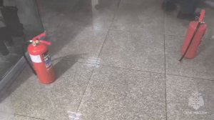 Пожар в торговом центре г. Благовещенск 17.03.2026