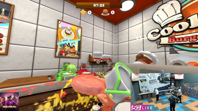 Запись стрима от 16.03.26 г / VR арена Zeexar / Командная VR игра 