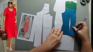 Моделирование. Платье с хомутиком - простой крой и роскошный результат. Выкройка № 1993.