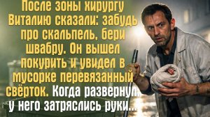 После зоны хирургу сказали: забудь скальпель, бери швабру. Он нашёл в мусорке свёрток и затрясся