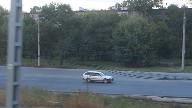 Отправление из Хабаровск 🇷🇺 | Вид из окна поезда