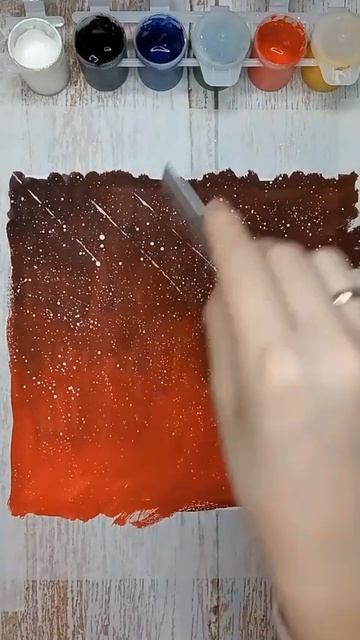 Как нарисовать простой пейзаж акварелью