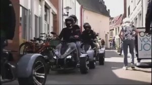 Дорожный эл.квадроцикл Спринтер в городе