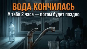 Вода кончилась: как найти питьевую воду в городе за 2 часа