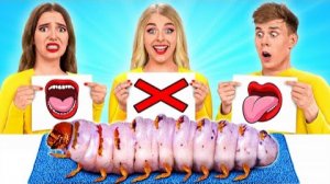 Откуси Лизни или Ничего Челлендж | Битвы с едой