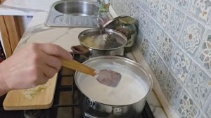 фкусная минутка-бездрожжевая хлебная закваска, серая чиабатта,рыбья голова и ИДЕАЛЬНАЯ РИСОВАЯ МОЛОЧ