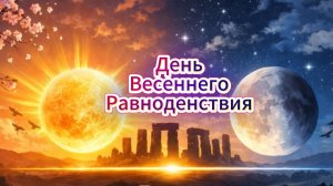 День весеннего равноденствия тепла улыбок 🌞🌸
