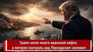 Трамп хотел много иранской нефти, а потерял контроль над Персидским заливом