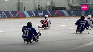 Всероссийские соревнования по следж-хоккею в Самаре