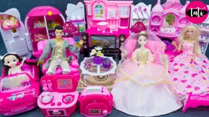 Играем в игрушки из мультика принцесса кукла Барби. Мультфильм для детей. ASMR АСМР