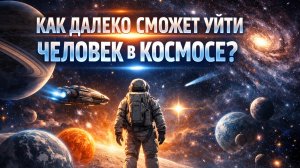 Максимальная дистанция,которую человечество сможет достичь в космосе.
