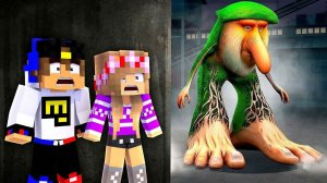 МОЙ ДРОН снял BRR BRR PATAPIM в МАЙНКРАФТ НУБ И ПРО ЭВОЛЮЦИЯ ВИДЕО MINECRAFT Евгенбро