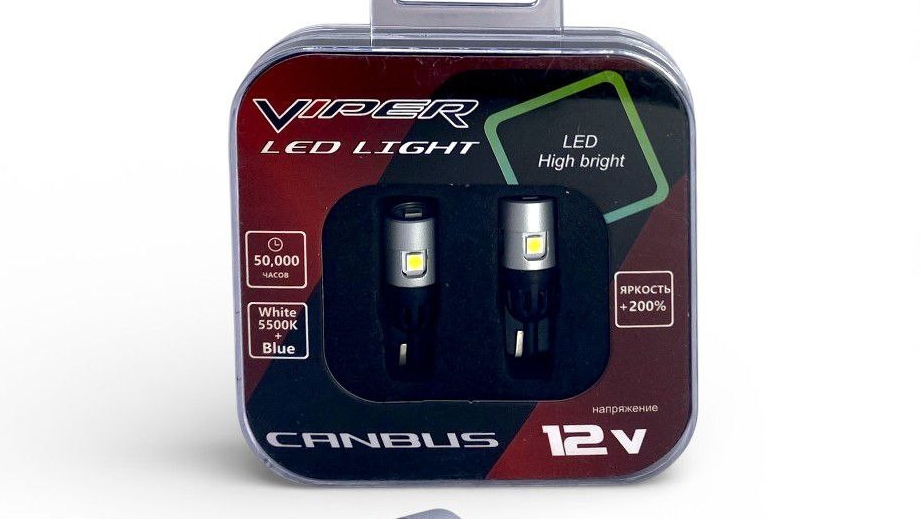 LED лампы Т10 (2835) 5SMD White-Yellow (функция приветствия) смотреть онлайн