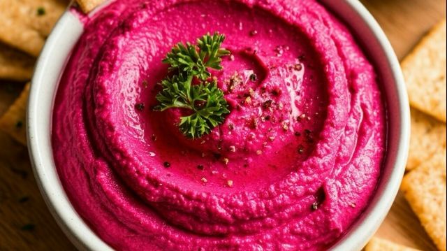 Свекольный хумус